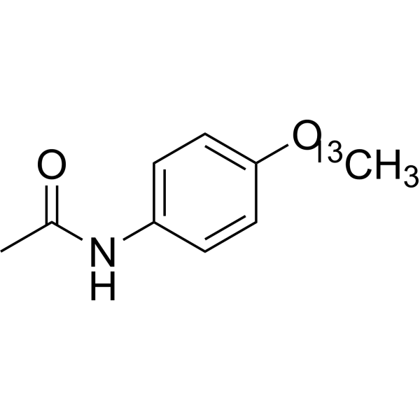Methacetin-methoxy-13C 72156-70-8